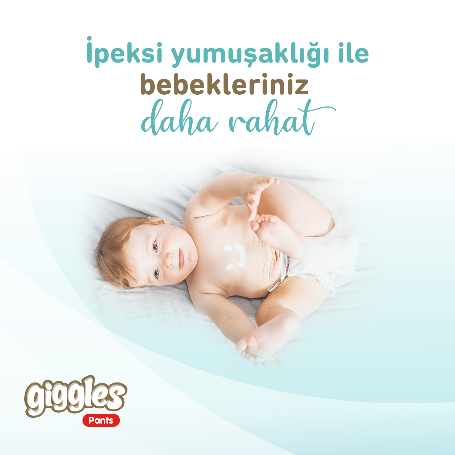 Giggles Pants Külotlu Bebek Bezi 3 Numara Midi 102 Adet