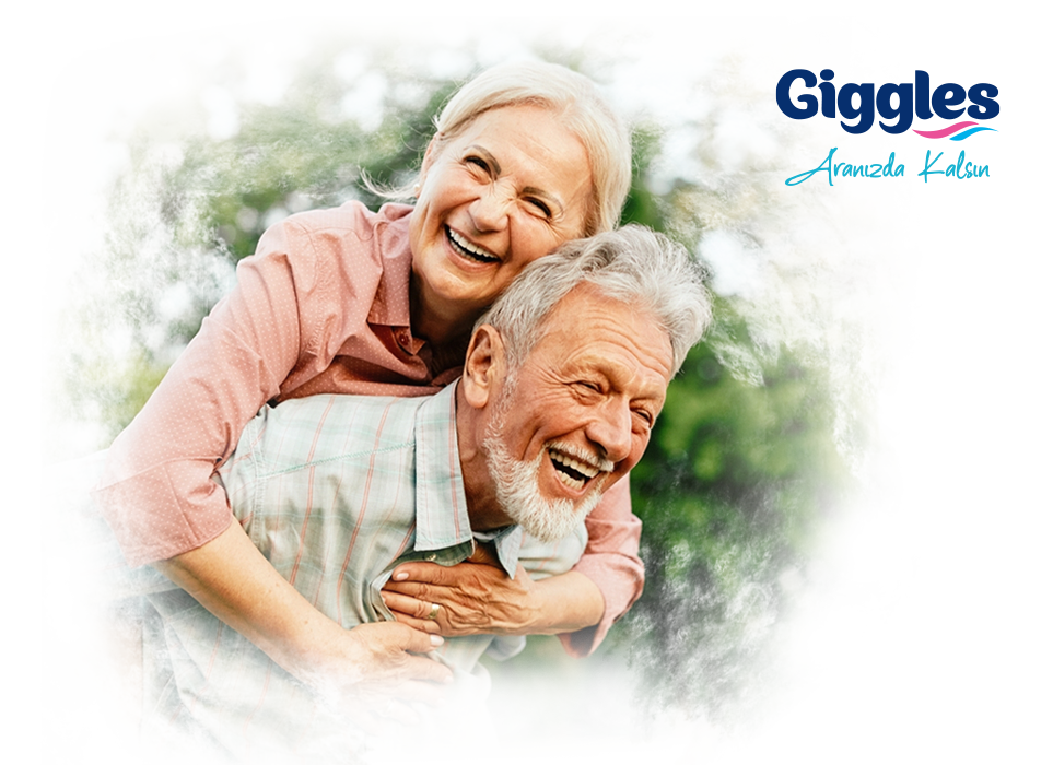 Giggles Yetişkin Bel Bağlamalı Hasta Bezi Medium 30'lu 1 Paket 30 Adet